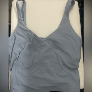 Bluish grey lululemon align tank